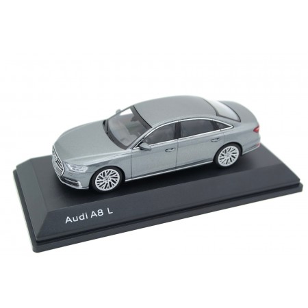 iScale Audi A8 L quattro D5 2017 - Monsun Grey Metallic