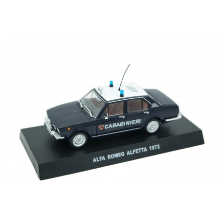 Altaya Alfa Romeo Alfetta Carabinieri 1972 - Blue Carabinieri with White Roof