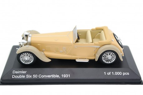 DAIMLER DOUBLE SIX 50 Convertible 1931 MUS040 1/43 IXO EUR 29,90 - FR