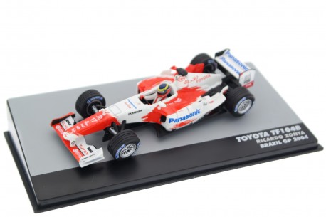 Altaya Toyota TF104B #17 "Panasonic Toyota Racing" Brazilian Grand Prix Formula 1 2004 - Ricardo Zonta