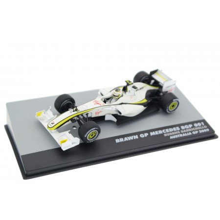 Altaya Brawn BGP 001 #23 "Brawn GP Formula 1 Team" Australian Grand Prix Formula 1 2009 - Rubens Barrichello