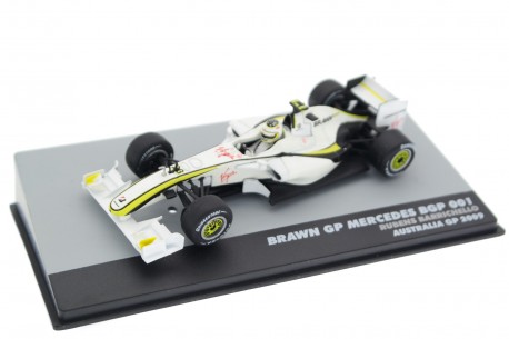 Altaya Brawn BGP 001 #23 "Brawn GP Formula 1 Team" Australian Grand Prix Formula 1 2009 - Rubens Barrichello