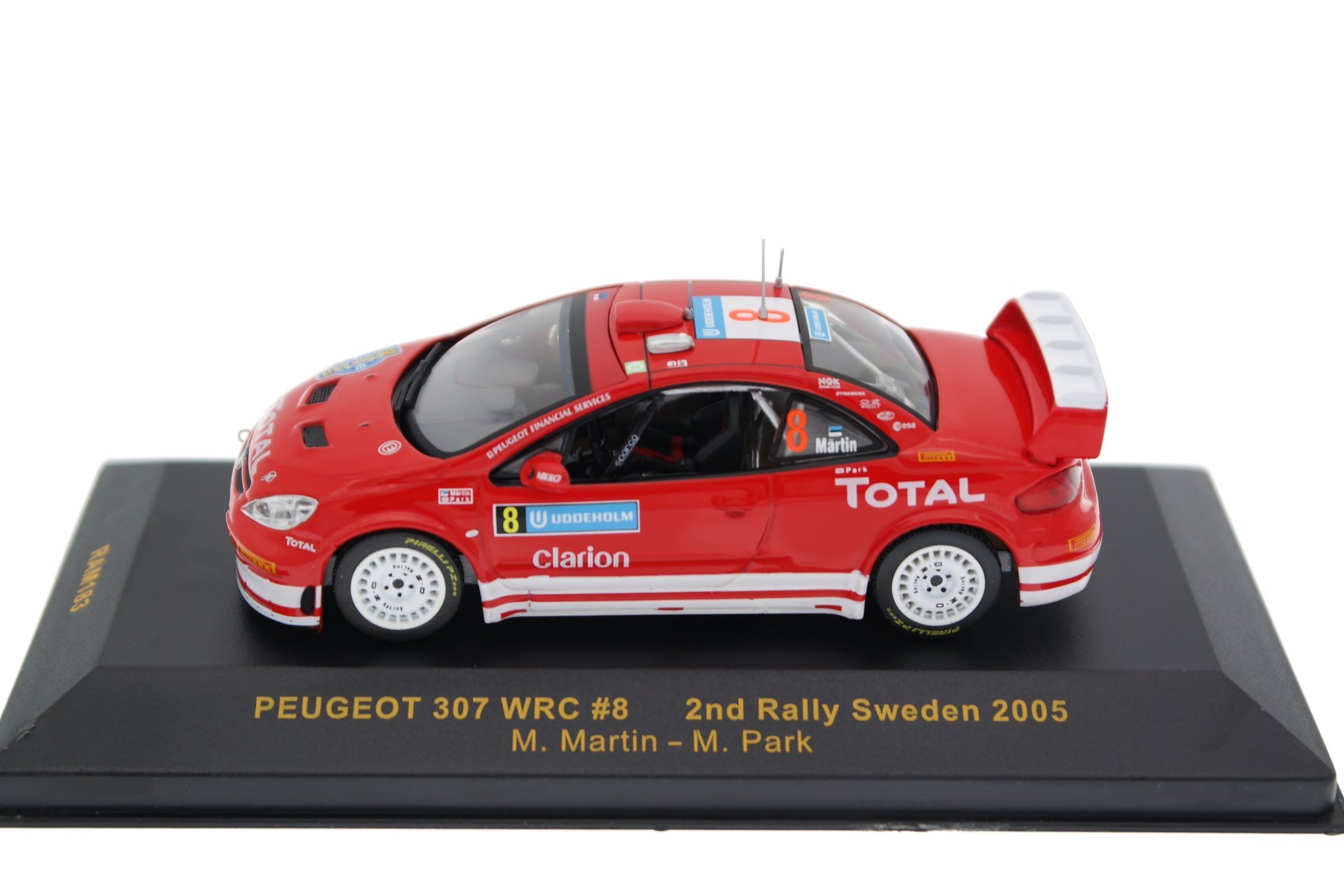 Ixo Peugeot 307 WRC Catalunya 2006 A.Bengue RAM239 1:43