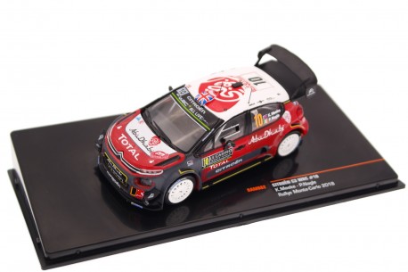 IXO Citroën C3 WRC #10 "Citroën Total Abu Dhabi WRT" 4th on 86th Monte-Carlo Automobile Rally 2018 - K.Meeke/P.Nagle