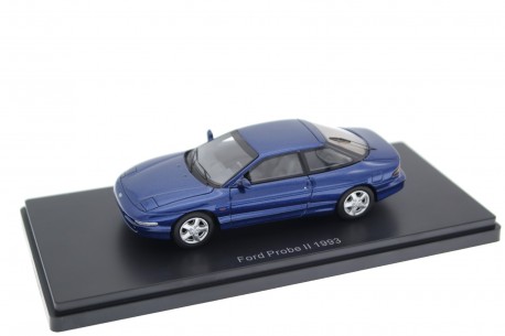 Neo Scale Models Ford Probe II 2.5 V6 24V ECP 1993 - Royal Blue Metallic