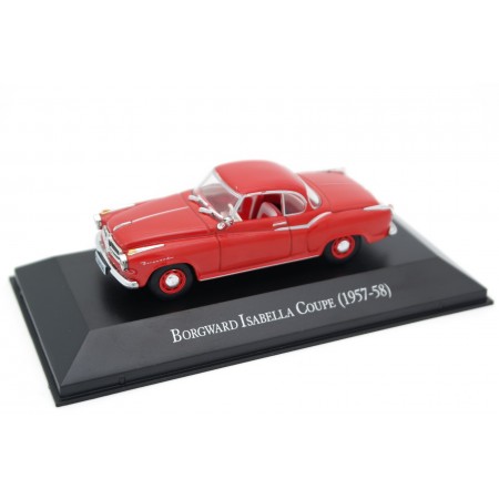 Hachette Borgward Isabella Coupé 1957 - Flamingo Red
