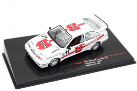 IXO Ford Sierra RS 500 Cosworth #11 "Wolf Racing Team" WTCC Grand Prix ČSSR Brno 1987 - J.Winkelhock/F.Biela