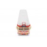 IXO GMC Silversides PD-3751 Trailways San Francisco #594 1949 - Silver/Beige/Red/White