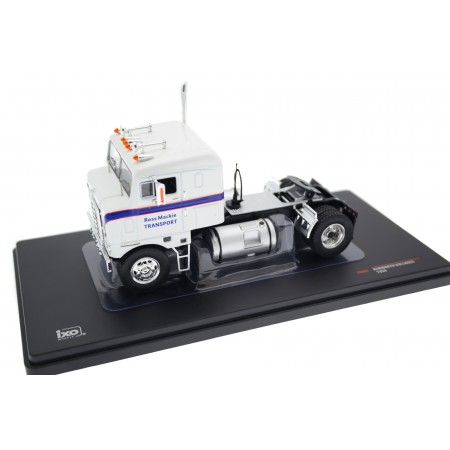 IXO Kenworth 521 Bullnose Ross Mackie Transport 1950 - White with Blue Decor