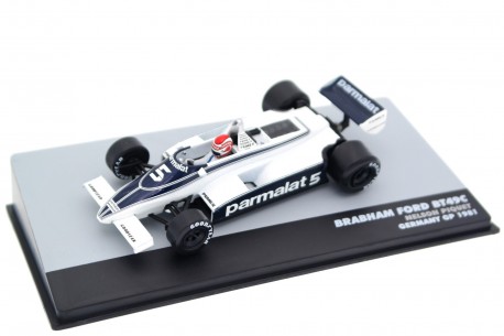 Altaya Brabham BT49C #5 "Parmalat Racing Team" Winner German Grand Prix World Champion Formula 1 1981 - Nelson Piquet