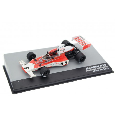 Altaya McLaren M23 #5 "Marlboro Team Texaco" Spanish Grand Prix World Champion Formula 1 1974 - Emerson Fittipaldi