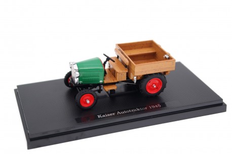 Philatelie Liechtenstein Kaiser Autotraktor 1945 - Green/Wood