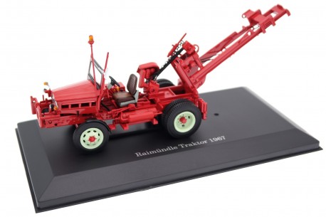 Philatelie Liechtenstein Raimündle Traktor 1967 - Red