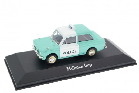 Atlas Corgi Hillman Imp Kent Police 1970 - Turquoise/Polar White