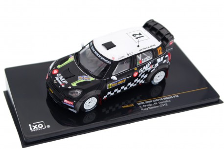 IXO Mini John Cooper Works WRC #12 "Armindo Araújo WRT" 60th Uddeholm Swedish Rally 2012 - A.Araújo/M.Ramalho