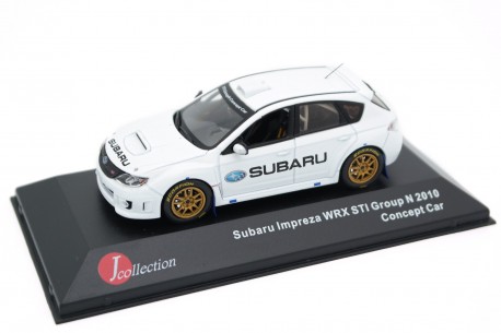 J-Collection Subaru Impreza WRX STI Group N Concept Car GRB 2010 - Satin White