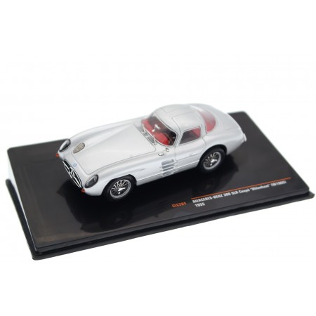 IXO Mercedes-Benz 300 SLR Coupé Uhlenhaut W196S 1955 - Silver Metallic