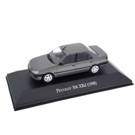 Altaya Peugeot 306 XRd 1.9 D Sedan 1998 - Chateau Grey Metallic