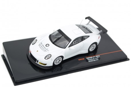 IXO Porsche 911 GT3 R Ready to Race Plain Body 991 2017 - Pure White