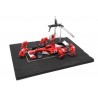 IXO Diorama Set Pit Stop Ferrari, 6 figures in a set - Red