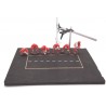 IXO Diorama Set Pit Stop Ferrari, 6 figures in a set - Red
