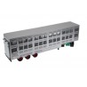 IXO Mercedes-Benz LPS 1632 Livestock Transporter 1970 - Turquoise/Green/White/Silver