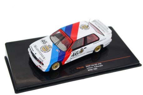 IXO BMW M3 E30 #46 "BMW Motorsport GmbH" WTCC Istel RAC Tourist Trophy Silverstone 1987 - R.Ravaglia/E.Pirro