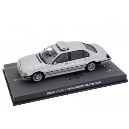 Altaya BMW 750iL E38 "Tomorrow Never Dies (1997)" 1997 - Arctic Silver Metallic - BIMC