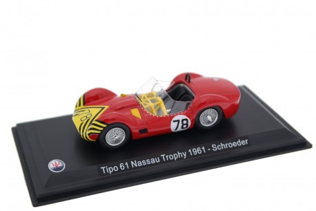 Altaya Maserati Tipo 61 Birdcage #78 Nassau Trophy Race 1961 - Bob Schroeder