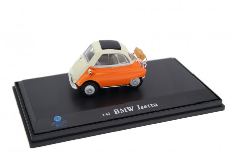 Cararama BMW Isetta 1955 - Colorado Orange/Cream White