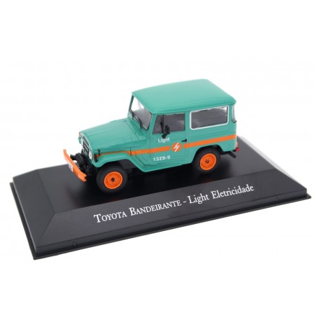 Altaya Toyota Bandeirante FJ40 "Light Eletricidade" 1967 - Indian Turquoise