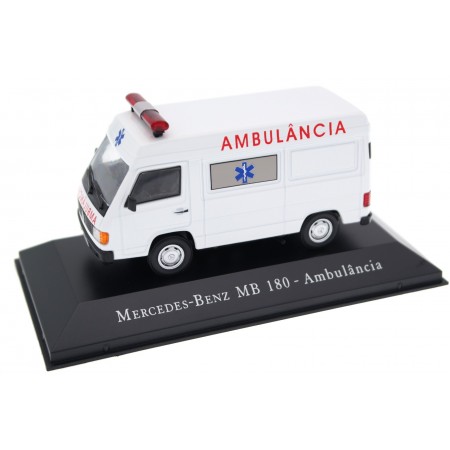 Altaya Mercedes-Benz MB 180 "Ambulância" 1995 - Arctic White