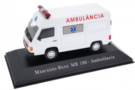 Altaya Mercedes-Benz MB 180 "Ambulância" 1995 - Arctic White