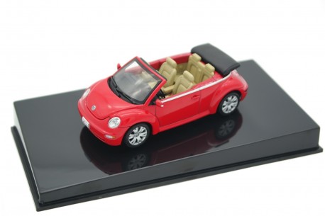 AUTOart Volkswagen New Beetle Convertible US 9C 2003 - Uni Red