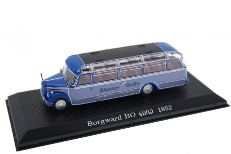Atlas Borgward BO 4000 Coach "Wander Falke" 1952 - Light Blue/Dark Blue