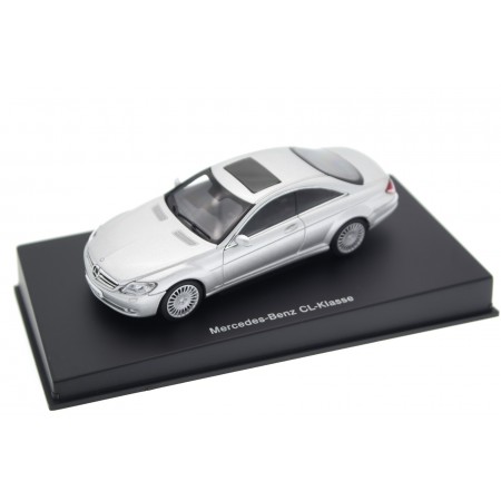 AUTOart Mercedes-Benz CL-Class Coupé C216 2007 - Iridium Silver Metallic