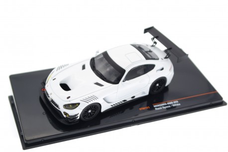 IXO Mercedes-AMG GT3 Race Specs Plain Body C190 2016 - Polar White