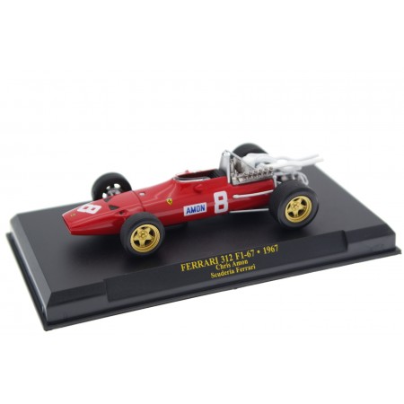 Altaya Ferrari 312 F1-67 #8 "Scuderia Ferrari" Formula 1 1967 - Chris Amon