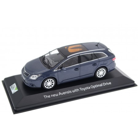 Minichamps Toyota Avensis Tourer T270 2009 - Tungsten Blue Metallic