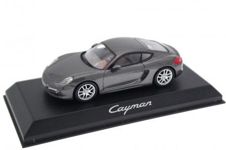 Norev Porsche Cayman 987C 2012 - Agate Grey Metallic