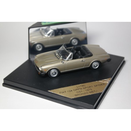 Vitesse Fiat 124 CS1 Open Sport Spider bronzo metallic 1975