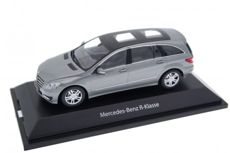 Minichamps Mercedes-Benz R-Class LWB W251 MOPF 2010 - Palladium Silver Metallic