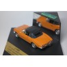 Vitesse Fiat 124 BS1 Spider Sport Closed Convertible arancio rosso 1970 