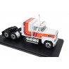 IXO Ford LTL-9000 1970 - Pure White with Clair Orange and Rangoon Red Stripes