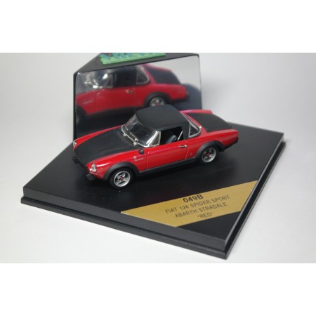 Vitesse Fiat 124 Spider Sport Rally Abarth Stradale red 1973
