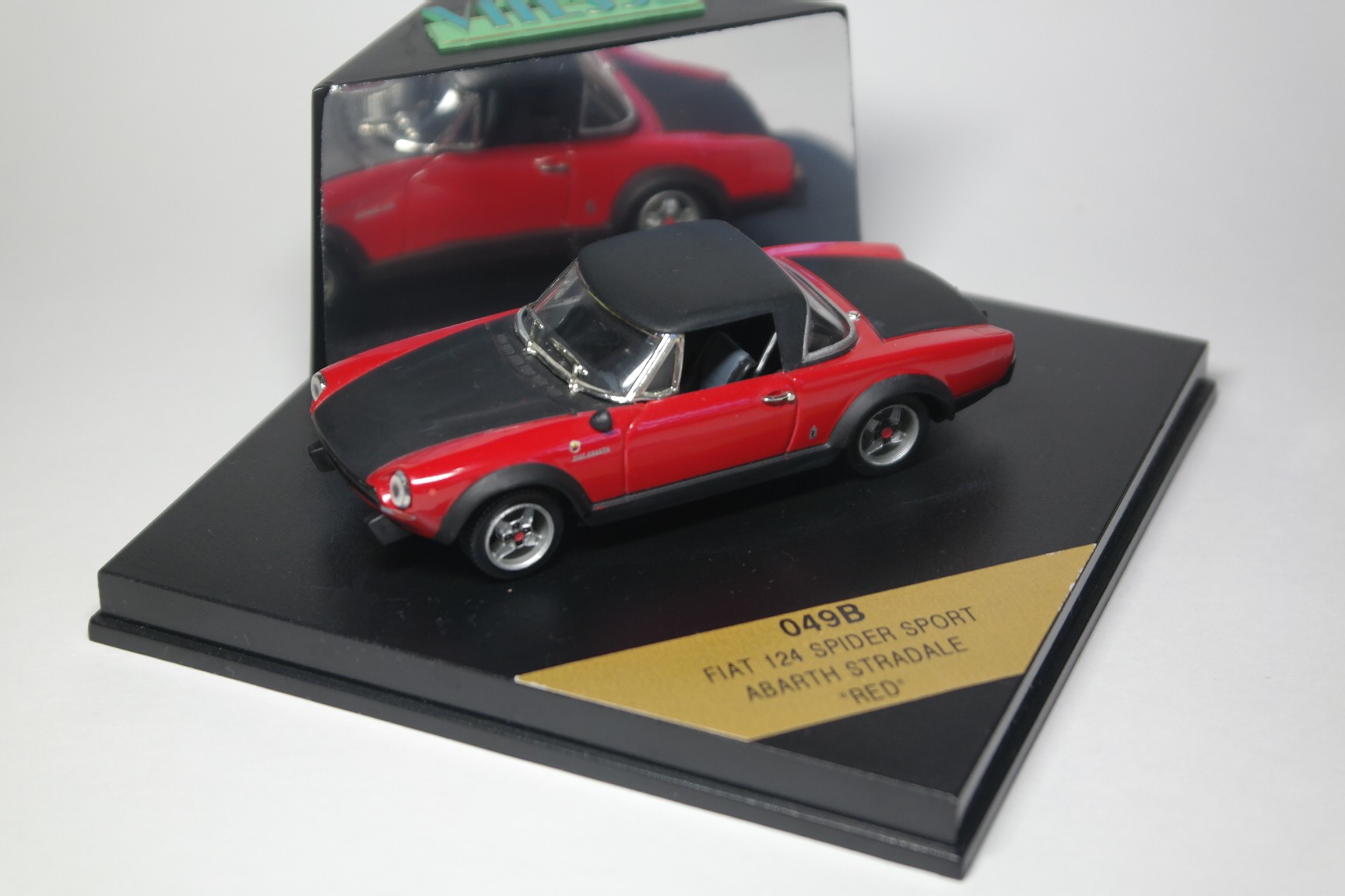 Fiat 124 Spider Abarth 1973 1/43 ミニカー fiat-124-spider-sport-abarth-