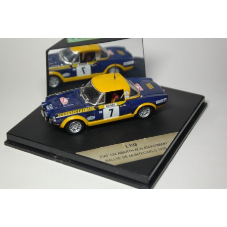 Vitesse Fiat 124 Abarth Spider #7 Rallye Monte-Carlo 1976
