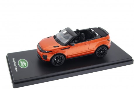 True Scale Miniatures Range Rover Evoque Convertible HSE Dynamic L538 Facelift 2016 - Phoenix Orange Metallic