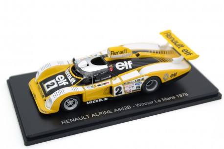 Spark Renault Alpine A442B #2 "Renault Sport" Winner 24 Hours of Le Mans 1978 - D.Pironi/J.P.Jaussaud