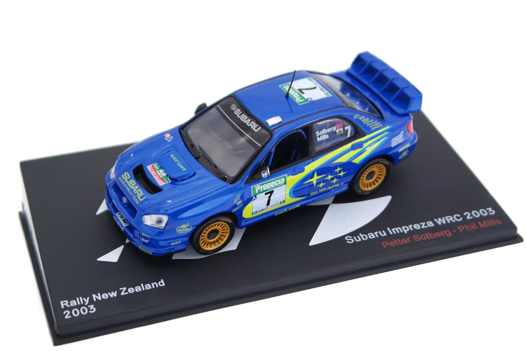 Subaru Impreza WRC Rally New Zealand - Diecast Ukraine